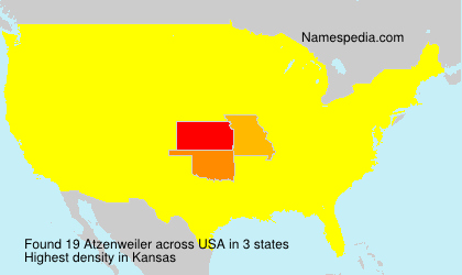 Surname Atzenweiler in USA Surname Atzenweiler in USA