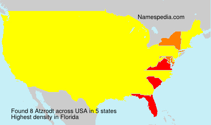 Surname Atzrodt in USA Surname Atzrodt in USA