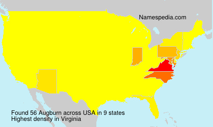 Surname Augburn in USA Surname Augburn in USA