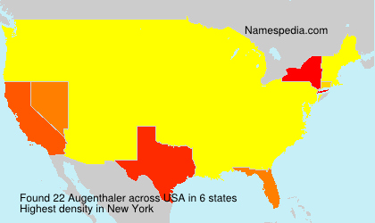 Surname Augenthaler in USA Surname Augenthaler in USA