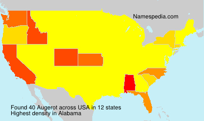 Surname Augerot in USA Surname Augerot in USA