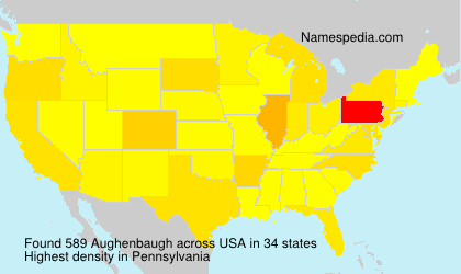 Surname Aughenbaugh in USA Surname Aughenbaugh in USA