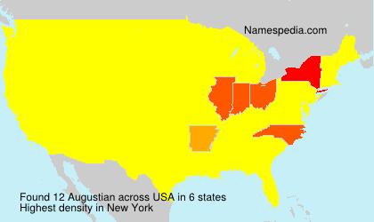Surname Augustian in USA Surname Augustian in USA