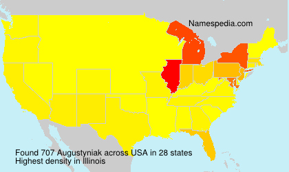 Surname Augustyniak in USA Surname Augustyniak in USA