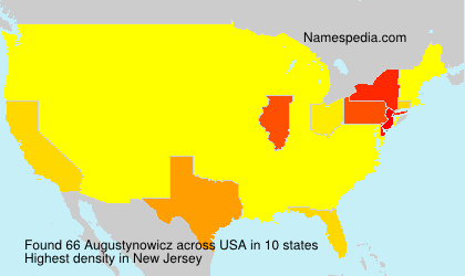 Surname Augustynowicz in USA Surname Augustynowicz in USA
