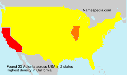 Surname Aulenta in USA Surname Aulenta in USA