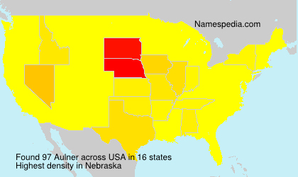 Surname Aulner in USA Surname Aulner in USA
