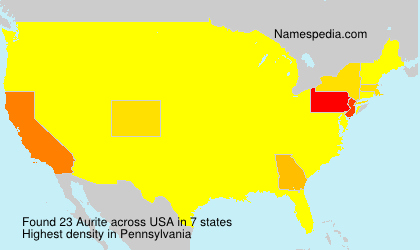 Surname Aurite in USA Surname Aurite in USA