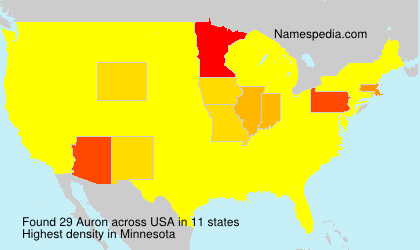 Surname Auron in USA Surname Auron in USA