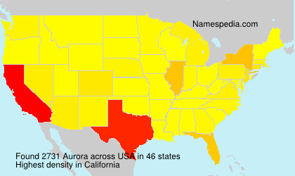 Surname Aurora in USA Surname Aurora in USA