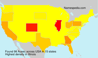 Surname Ausec in USA Surname Ausec in USA