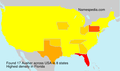 Surname Ausher in USA Surname Ausher in USA