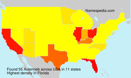 Surname Autenrieb in USA Surname Autenrieb in USA