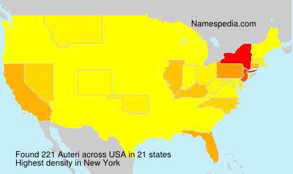 Surname Auteri in USA Surname Auteri in USA
