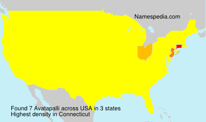 Surname Avatapalli in USA Surname Avatapalli in USA