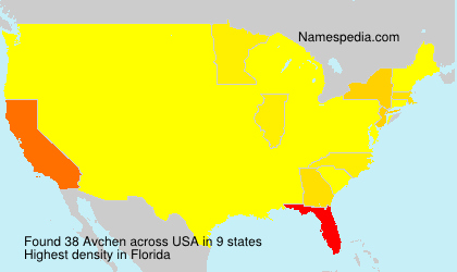 Surname Avchen in USA Surname Avchen in USA