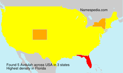 Surname Avdulah in USA Surname Avdulah in USA