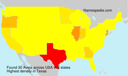 Surname Aveja in USA Surname Aveja in USA