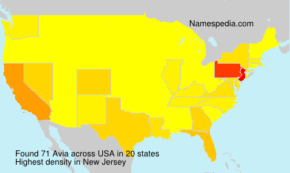 Surname Avia in USA Surname Avia in USA