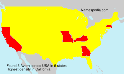 Surname Avorn in USA Surname Avorn in USA