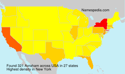 Surname Avraham in USA Surname Avraham in USA