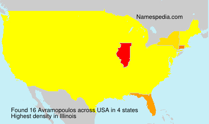 Surname Avramopoulos in USA Surname Avramopoulos in USA