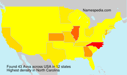 Surname Avva in USA Surname Avva in USA