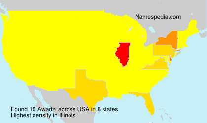 Surname Awadzi in USA Surname Awadzi in USA