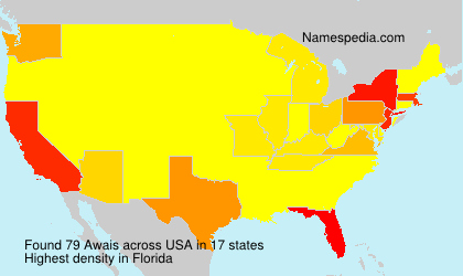 Surname Awais in USA Surname Awais in USA