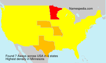 Surname Aways in USA Surname Aways in USA