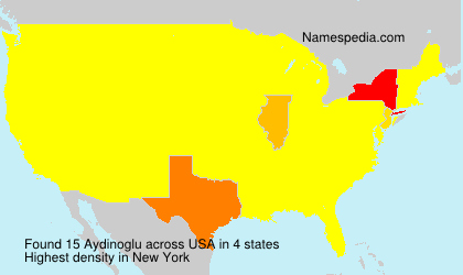 Surname Aydinoglu in USA Surname Aydinoglu in USA