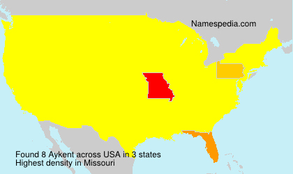 Surname Aykent in USA Surname Aykent in USA