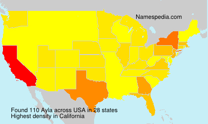 Surname Ayla in USA Surname Ayla in USA