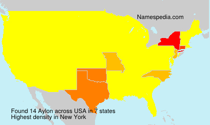 Surname Aylon in USA Surname Aylon in USA