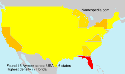 Surname Aymee in USA Surname Aymee in USA