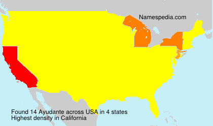 Surname Ayudante in USA Surname Ayudante in USA