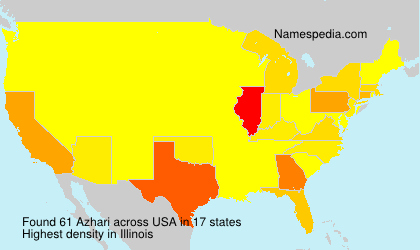 Surname Azhari in USA Surname Azhari in USA