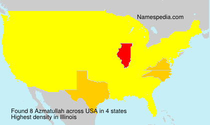 Surname Azmatullah in USA Surname Azmatullah in USA