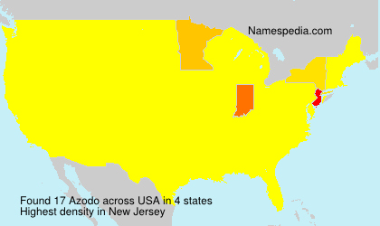 Surname Azodo in USA Surname Azodo in USA