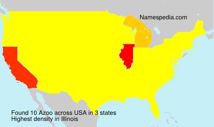 Surname Azoo in USA Surname Azoo in USA