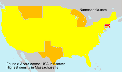 Surname Azora in USA Surname Azora in USA