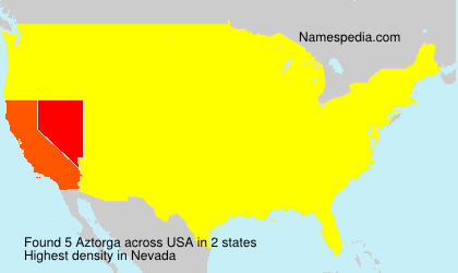 Surname Aztorga in USA Surname Aztorga in USA