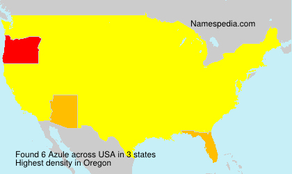 Surname Azule in USA Surname Azule in USA