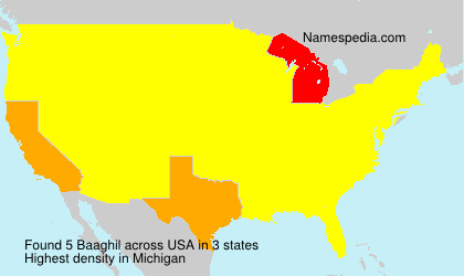 Surname Baaghil in USA Surname Baaghil in USA