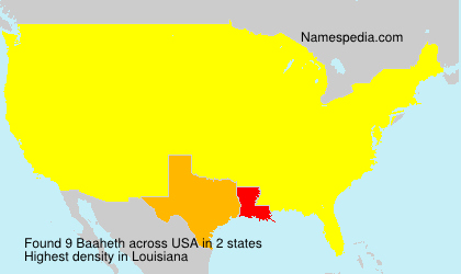 Surname Baaheth in USA Surname Baaheth in USA