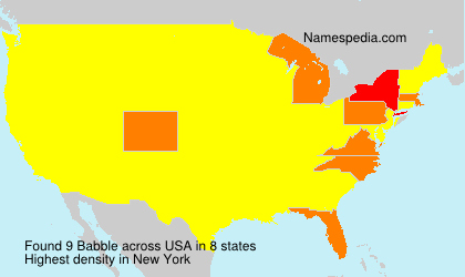Surname Babble in USA Surname Babble in USA