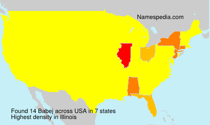 Surname Babej in USA Surname Babej in USA