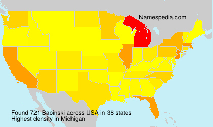 Surname Babinski in USA Surname Babinski in USA