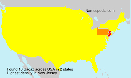 Surname Bacaz in USA Surname Bacaz in USA