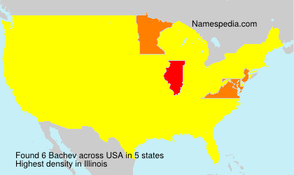 Surname Bachev in USA Surname Bachev in USA